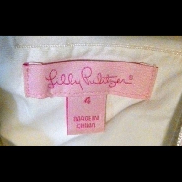 Lilly Pulitzer Women's Strapless Sundress Size 4 - Picture 4 of 4